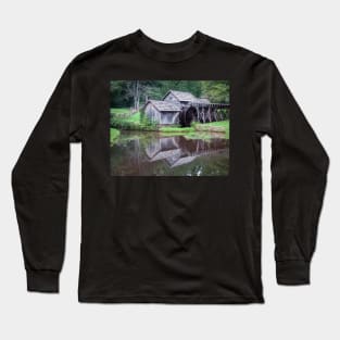 Mabry Mill - Blue Ridge Parkway, Virginia Long Sleeve T-Shirt